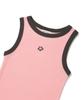 WACKY WILLY Women'S Color Block Sleeveless Pink