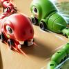 Magnetic Snake Toy RC Game Toy, Electric Remote Control Eating Itself Two Player Battle Parent-Child Interactive Competitive Race Car for Boys Girls