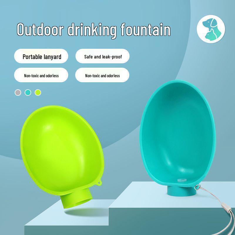 Outdoor Portable Pet Water Dispenser: Dog & Cat Drinking Cup