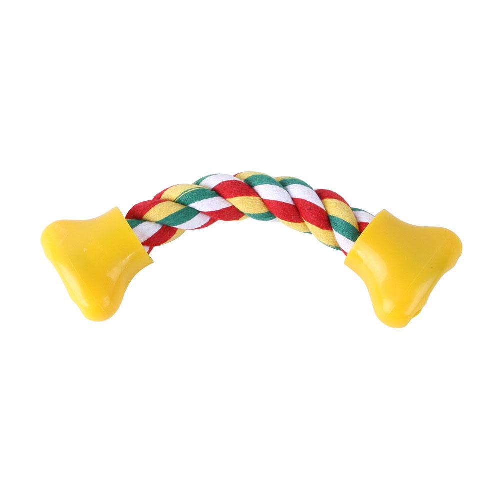 Haustierspielzeug, Kreatives Knochenförmiges Baumwollseilspielzeug, Kauspielzeug für Hunde & Katzen zum Zähneputzen und zur Linderung von Langeweile