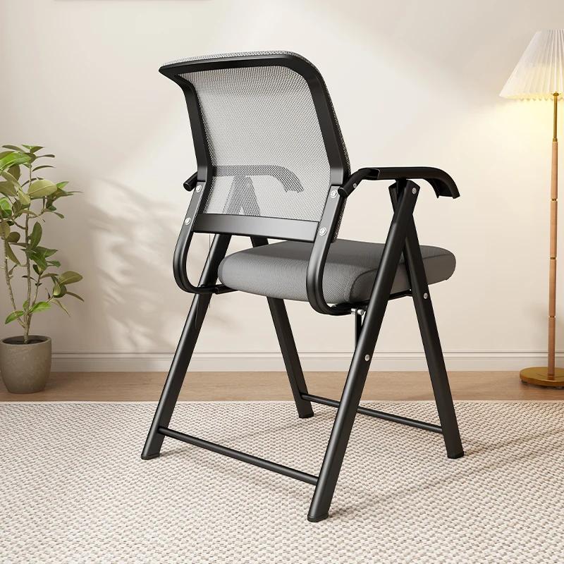Computer Chair, Free Installation, Comfortable Office Chair, Foldable Mesh Chair for Home Use, Training Chair, Breathable Chair