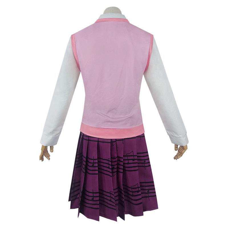 Danganronpa V3 Akamatsu Kaede Cosplay Schuluniform