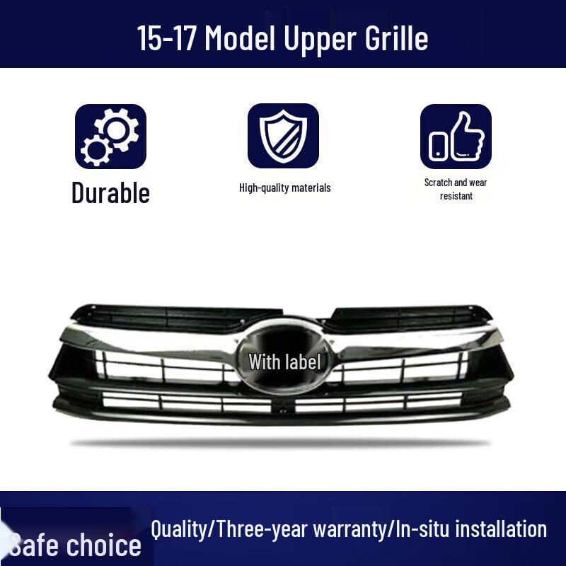Front Grille Assembly for 2007-2017 Toyota Highlander Cooling Mesh