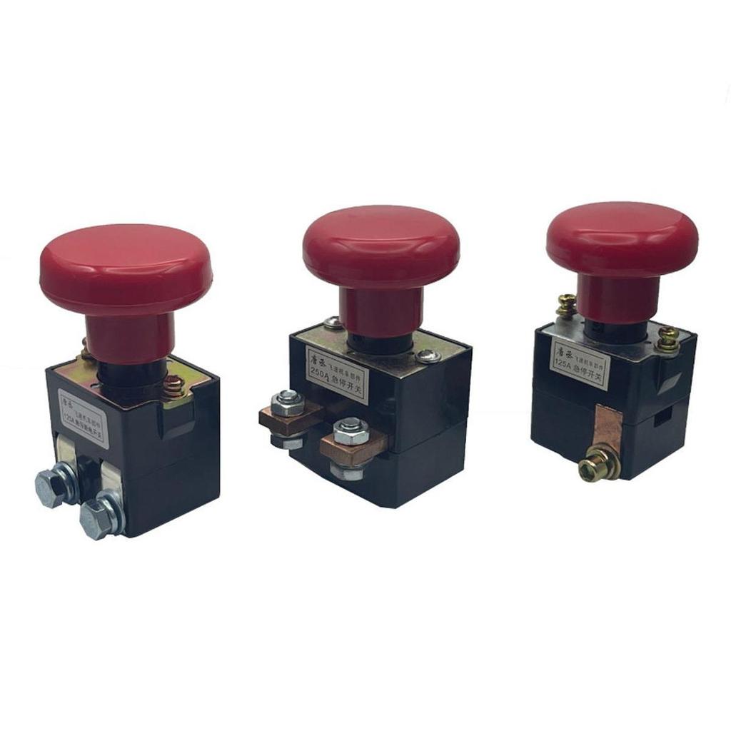 Forklift Safety Power Disconnect Emergency Stop Button Plastic Switch for Technical Information Forklift Repair Kit