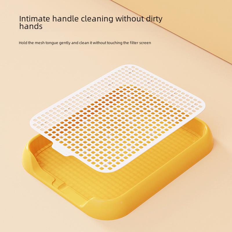 Dog Potty: Poop & Pee Basin for Small To Medium Dogs