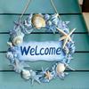 Funny Summer Welcome Wall Ornaments Wall Art Beach Shells Hanging Signs  Tropical