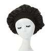 Women Sleeping Caps Bathroom Satin Solid Color Stretch Bonnets For Sleeping Women Styling Accessories