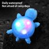 Bicycle Turtle Tail Light Waterproof Battery Powered Mini Tortoise LED Lamp MTB Road Mountain Bike Night Riding Safety Warning Lamp