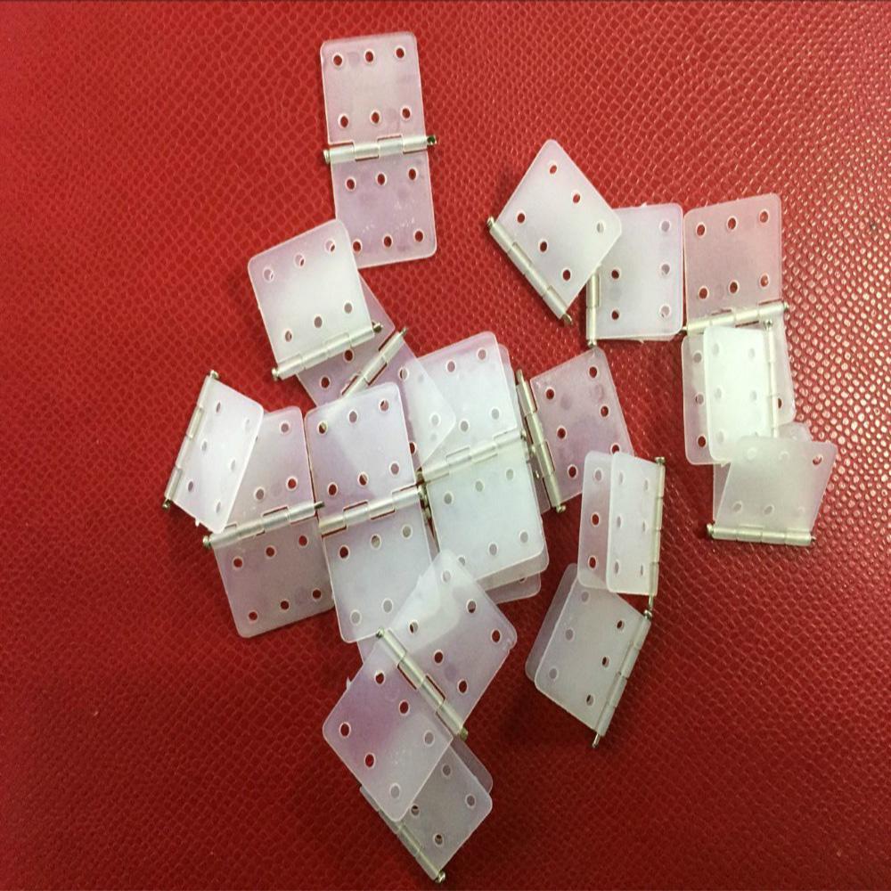 20pcs/lot Nylon Plane Hinge for RC Airplane 20*37mm 15*27mm