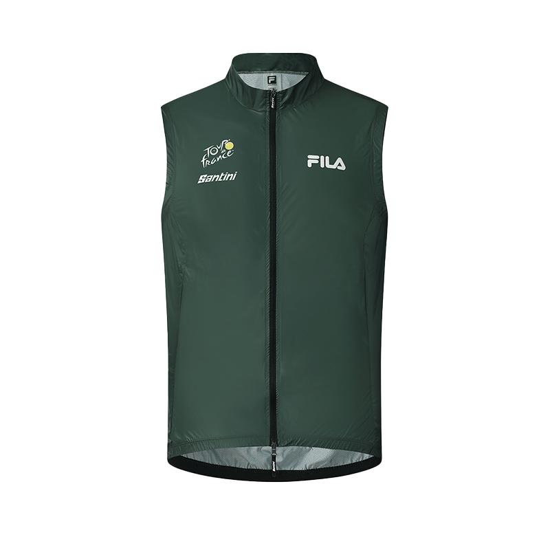 New FILA CYCLING Vest Men's Dark Green A11M538707FKK