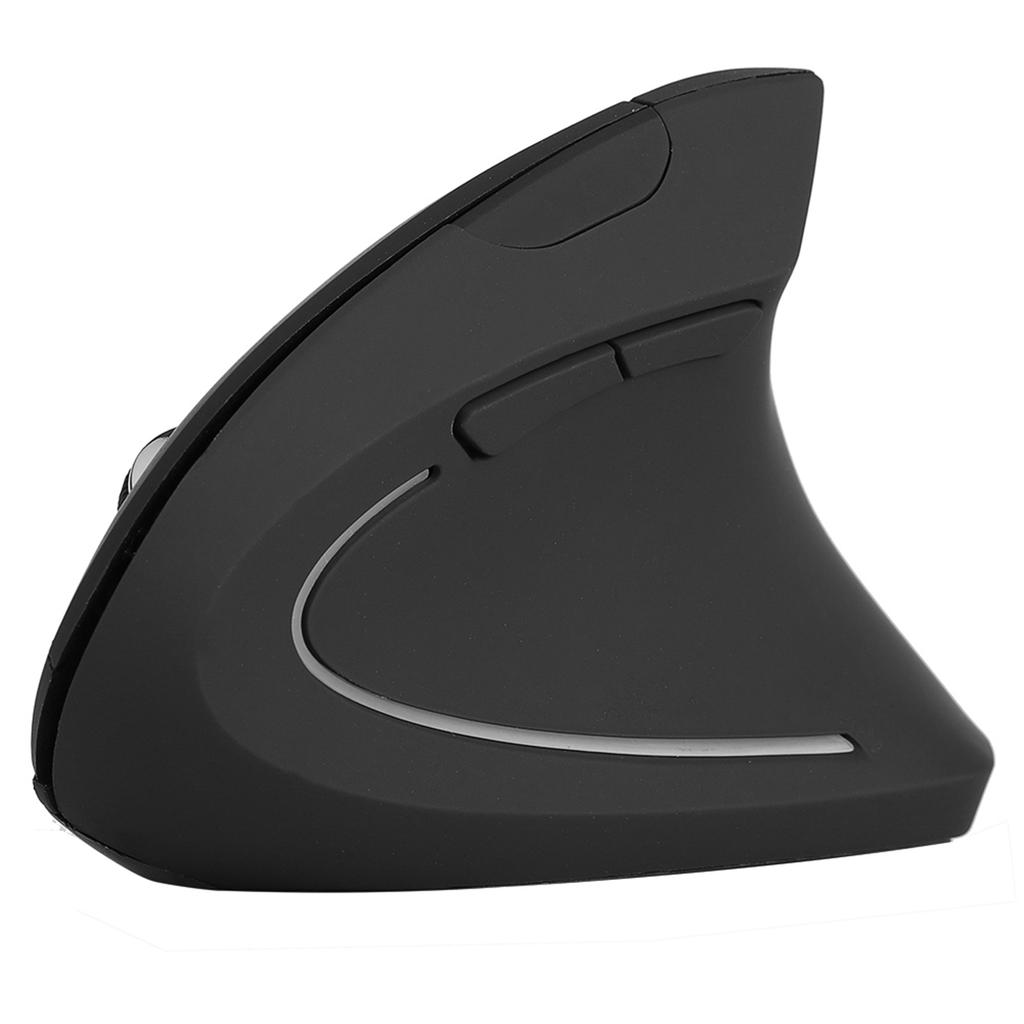 2.4GHz Optical 1600DPI Wireless Ergonomic Vertical Gaming Mouse NOn delay for pc  Laptop Black