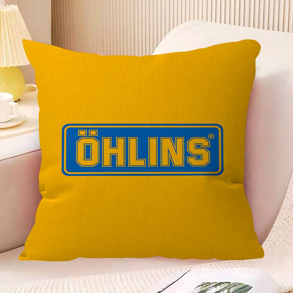 Ohlins LOGO Personalized picture text home decorative pillows Household Gifts 45x45cm
