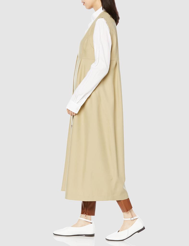 Cocoon Dress RWFO231087 BEG F [Furfur] V-neck Women's