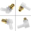 Fuel Hose Connector Oil Line Adapter 1/4\" Line 5/16\"