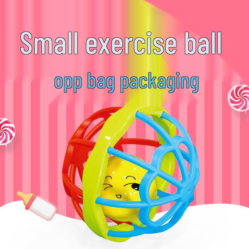 Soft Rubber Baby Teether and Rattle: Educational Toy for Infants 0-1 Year