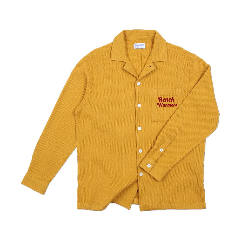 Bendles Waffle Shirt - Yellow Yellow/S