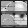 Titanium Dragon Scale Hammer Pattern Flat Bottom Wok with Square Handle, No Coating, Less Oil Smoke, Stainless Steel Steak Frying Pan.