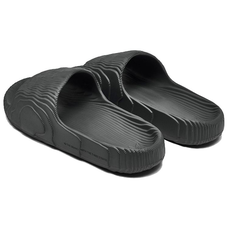 adidas Adilette 22 Slides Grey Unisex Sneakers Grey-Five Core-Black HP6522
