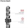 1set Drill Stoper Collar Set Stop Bit Ring Shaft Limit Metric Lock Steel Press Depth Ajustable Positioner Hole Guide Woodwork Tools
