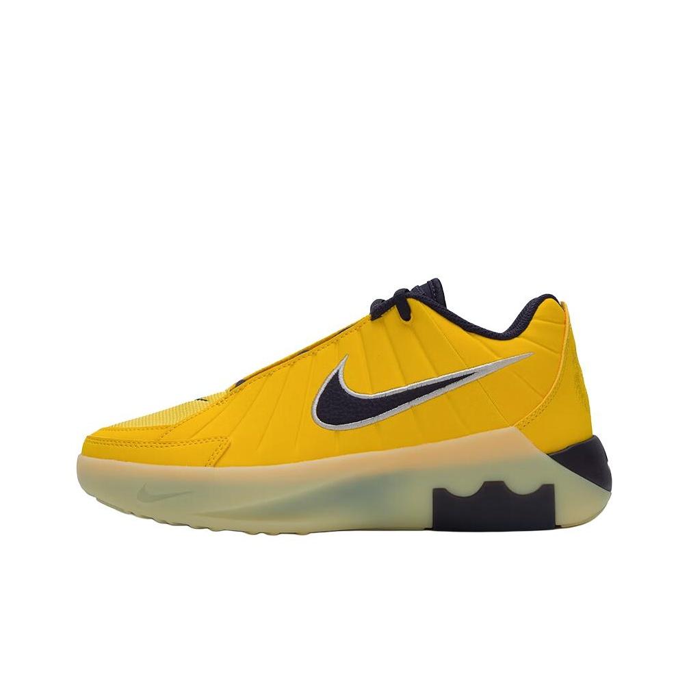 Nike LeBron Witness 9 GS Soft Yellow Cave Purple Kids Sneakers Gold Amarillo Lilac HV2270-700