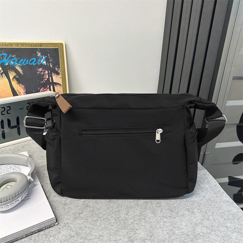 Herren Umhängetasche mit großem Fassungsvermögen Student Messenger Bag