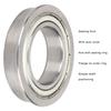 10Pcs Deep Groove Ball Bearing Flange Side Mechanical Accessories Hardware Parts F690(F6905ZZ )