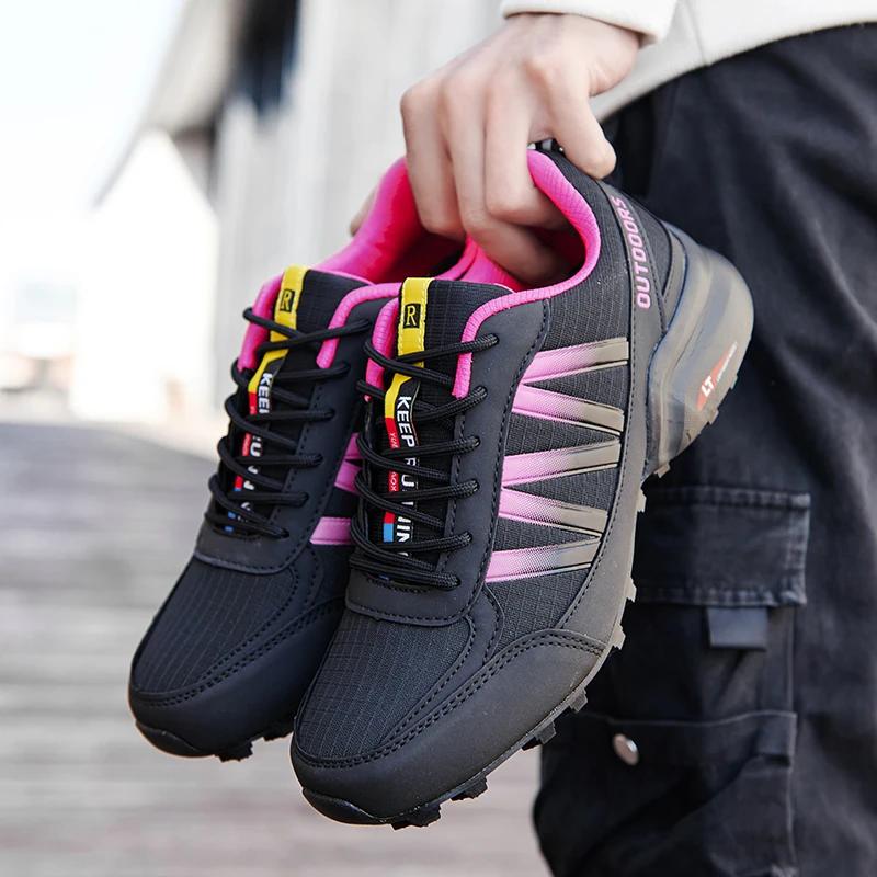 37-47Lovers Outdoor Hiking Men's Shoes Tênis Masculino Casual Women Sneakers Platform Running Luxus Designer Boy Free Shipping