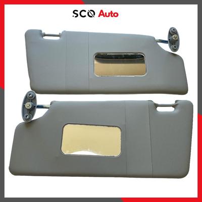 Sun Visor For Ford Focus 1 Set Sun Protector 2 Pcs Left Right Gray with Mirror 1998-2004 Years