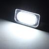 Para 18 SMD LED Lampy Numeru Tablicy Rejestracyjnej Samochodu Lampy Białe Do Mercedesa Benz Klasy C W203 4 Drzwi Sedan 2001-2007 Stylizacja Samochodu