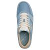 Coach Soho Leather Round Toe Lace-Up Low-Top Sneakers Men Sneakers Blue CAQ15-PUB