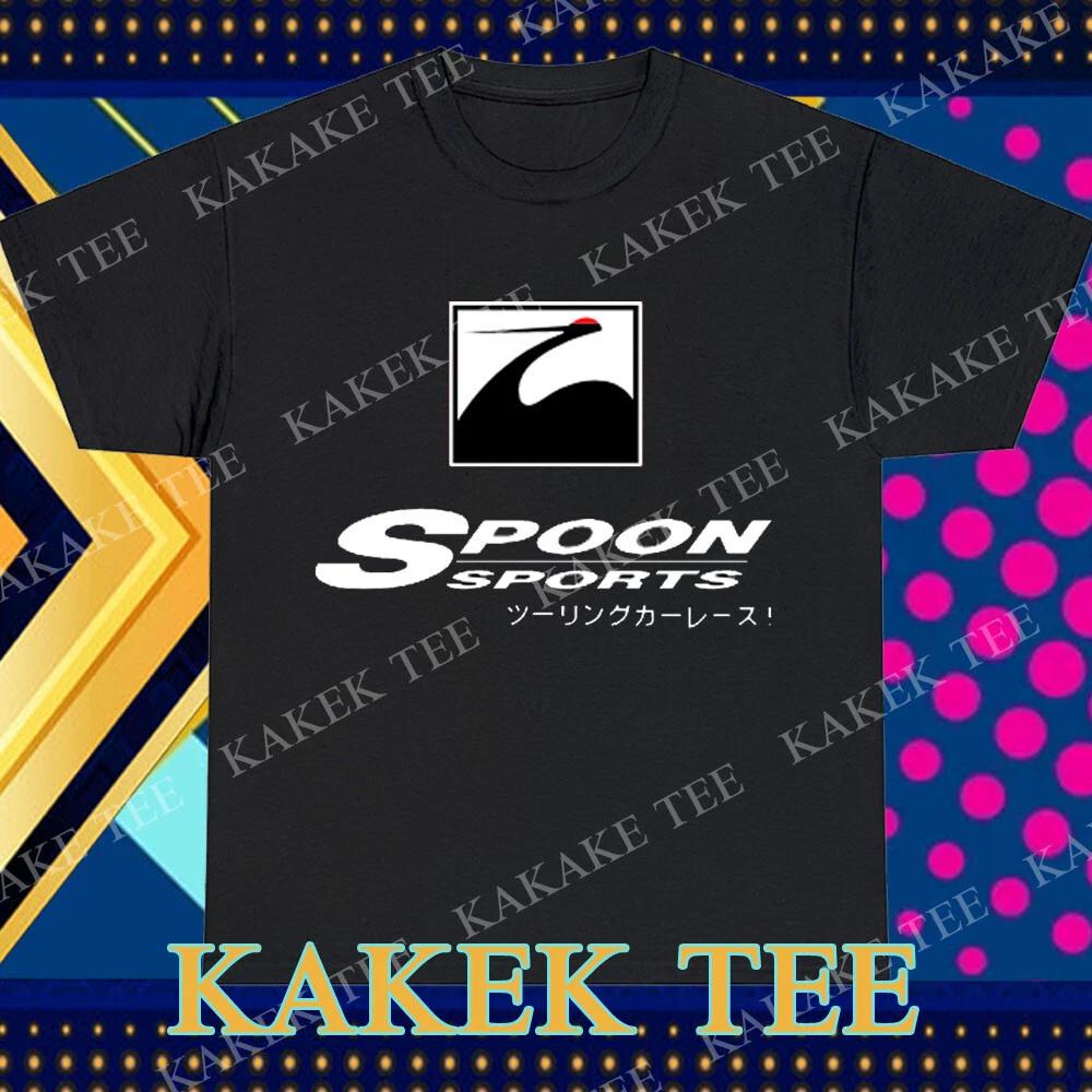 New Spoon Sports Racing Logo T-Shirt Funny Size S to 5XL XL