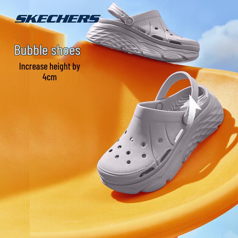 Skechers Women s Cushioned Cloud Sandals 37 лавандовый