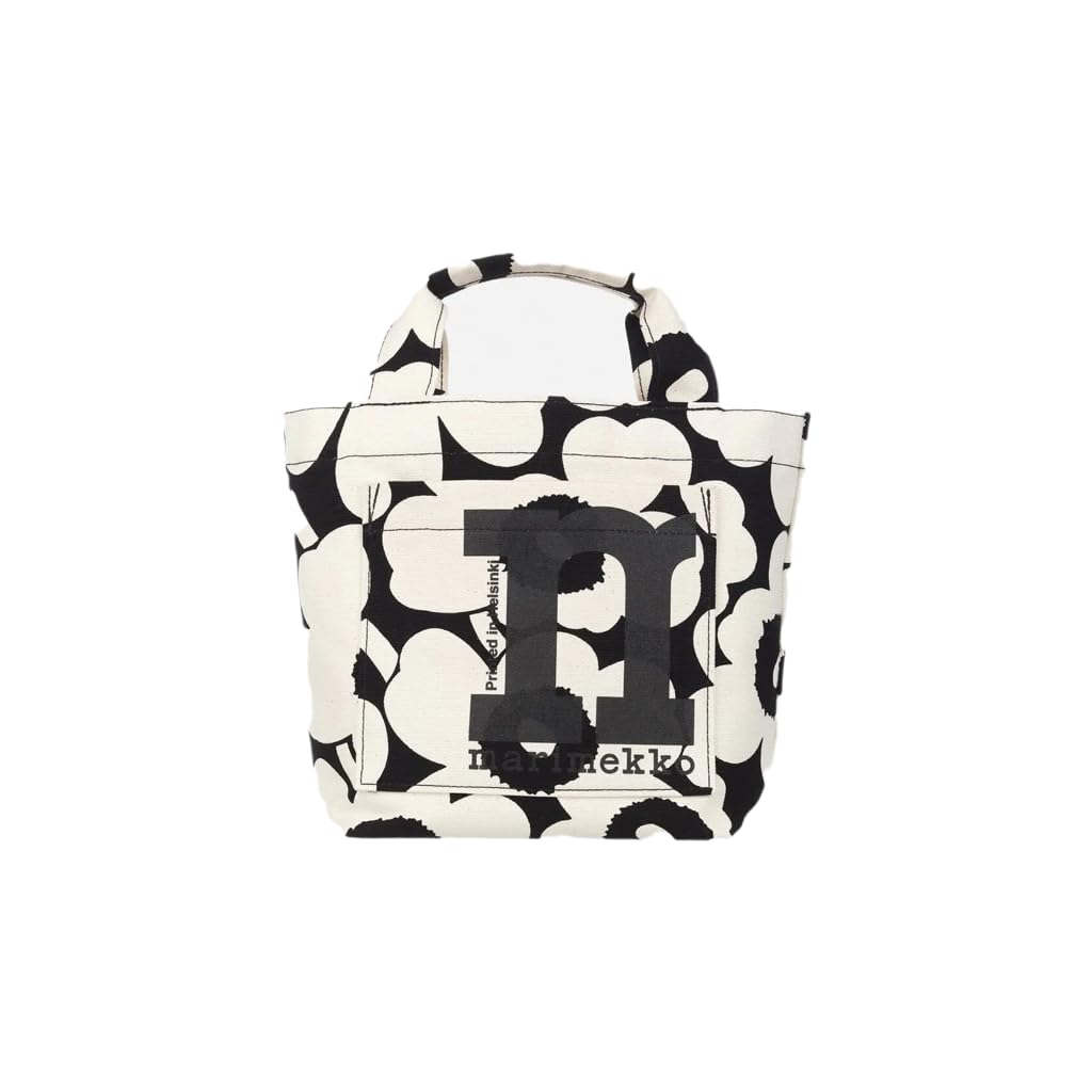 Marimekko Mono Mini Tote Сумка-тоут Unikko, Женская, Размер 52152239292197, ЧерныйХлопок