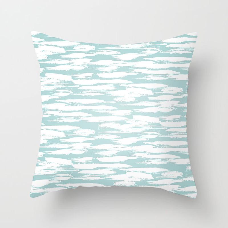 American Pattern Geometric Pillowcase Home Sofa Cushion Pillowcase