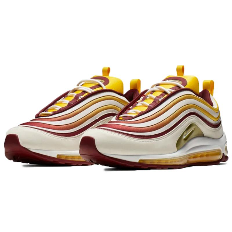 Nike Air Max 97 Red Amarillo Sneakers Casual Shoes CI1957-717