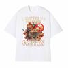I Refuse To Tolerate Gluten Funny Cat Meme T Shirts Men Women Clothing Cotton Fashion Tshirt Casual Crewneck Loose T Shirt