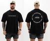 Set The Standard Cotton TShirt Mens Casual Streetwear Vintage Retro Hip Hop Workout Style - Men's Summer Cotton Graphic Tee