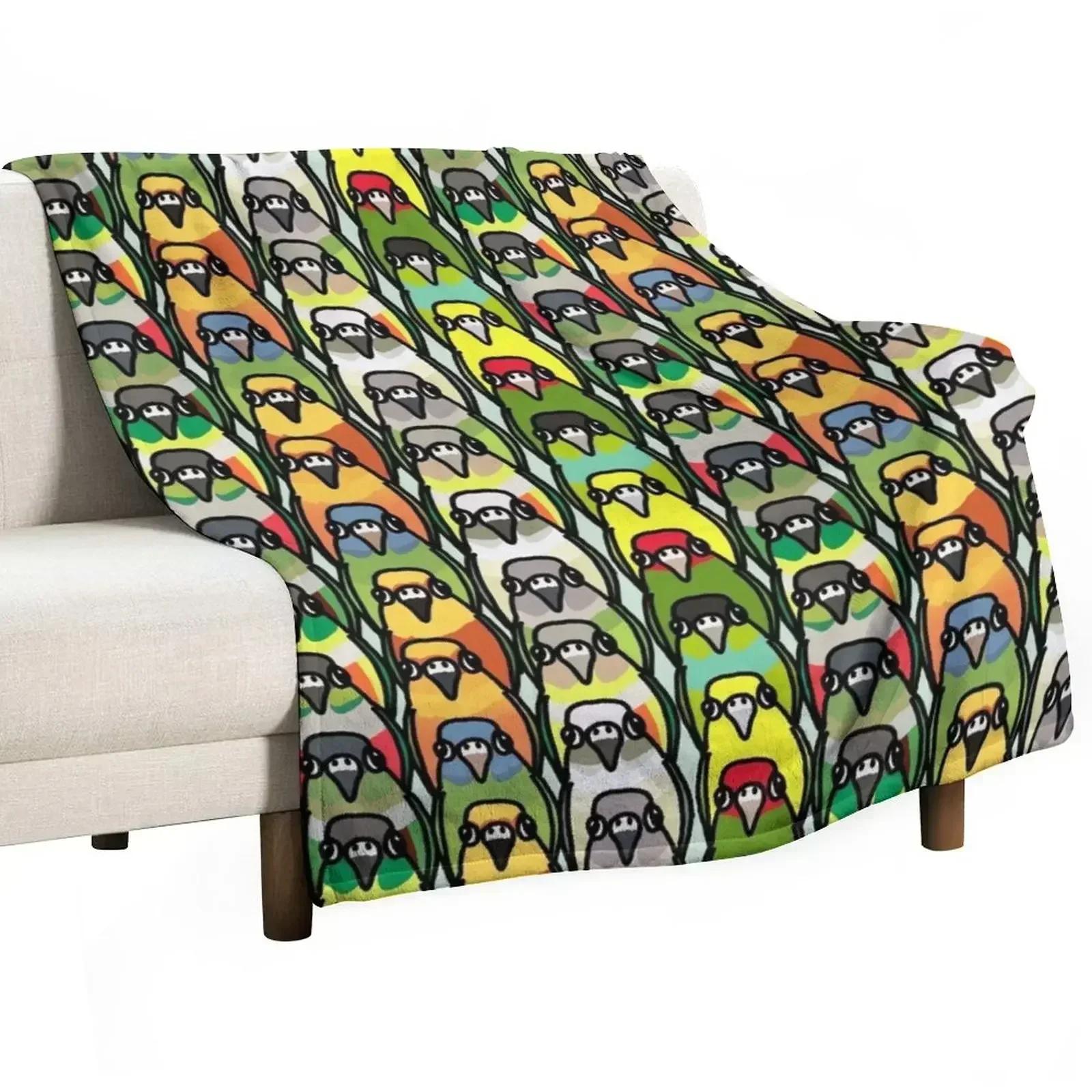 Conure pattern Throw Blanket warm for winter Sofa Throw Blankets 30x40in