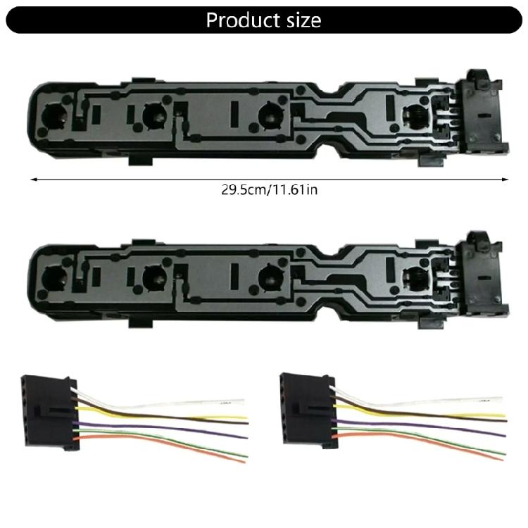 2 Pieces Rear Light Bracket LED Tail Light Holder Suitable For MK6 MK7 Long Lasting 1681537 6C1113N004AB 6C11-13N004-AB