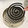Metal All Purpose Incenses Box Container Tray With Safety Cover Heatproof Construction Perfect For Travel Or Patios Use