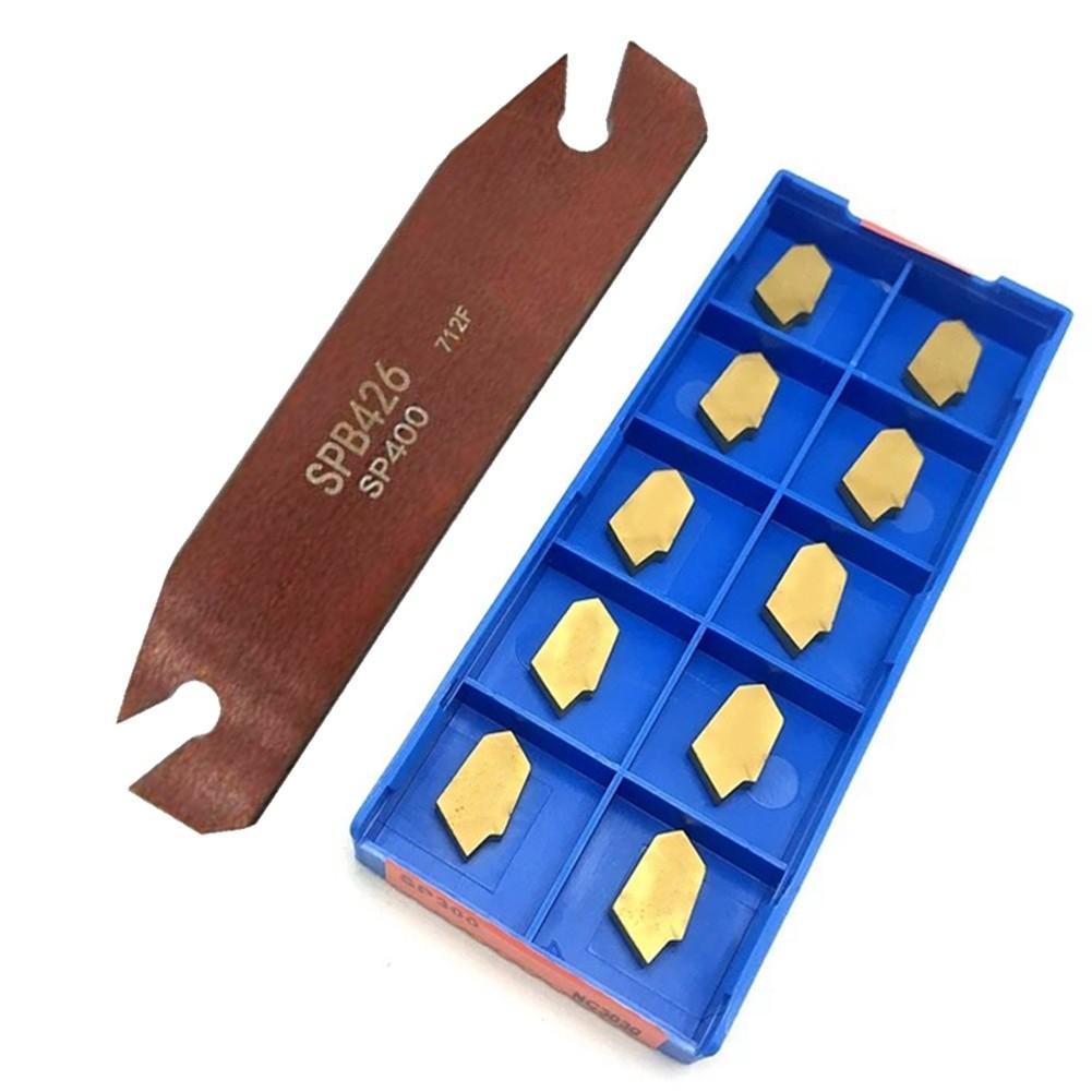 SPB426-S SPB26-4 Abstechmeißel Breites Schneidwerkzeugschaft + SP400 4mm Einsatz