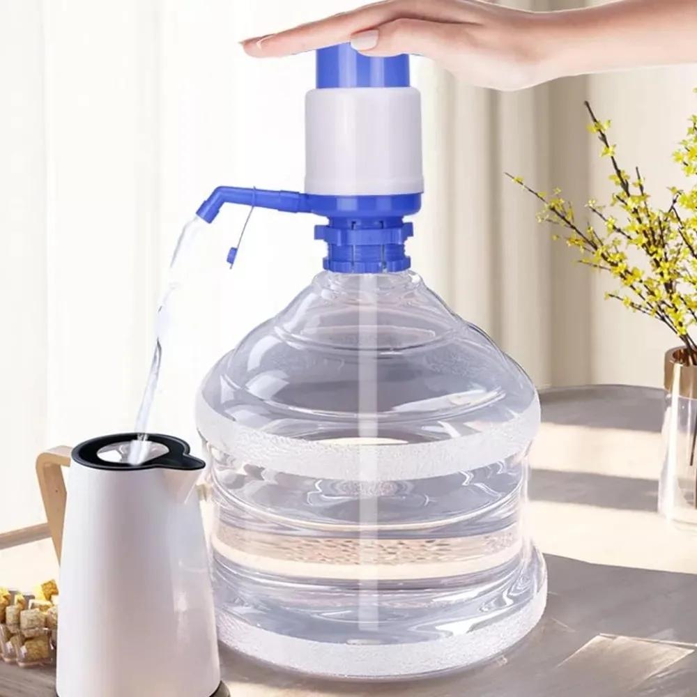 Water Bottles Pump Manual Hand Pressure Drinking Fountain Pressure Pump Water Press Pump With An Extra Short Tube Food Grade