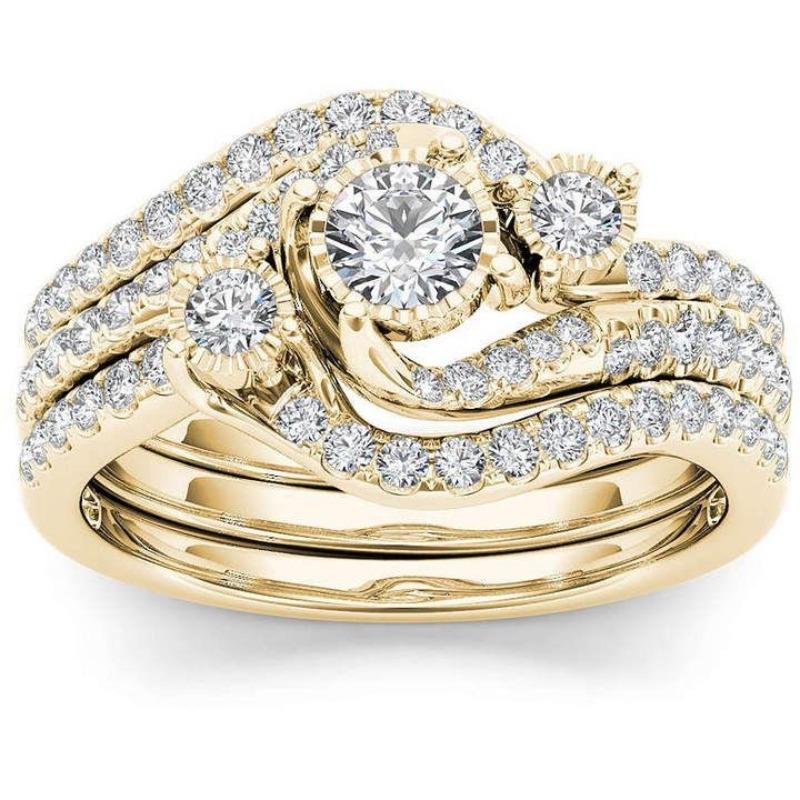 Couple Rings Zircon Rings Guide To American Women's Jewelry