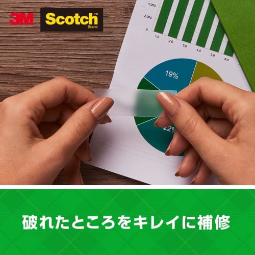 3M Scotch Tape Dispenser C-29BK Black For Small Volume C-29BK