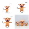 Cartoon Yellow Cat Plush Toys Home Decor Stuffed Cat Doll Creative Cat Pillow Doll  Room Decoration