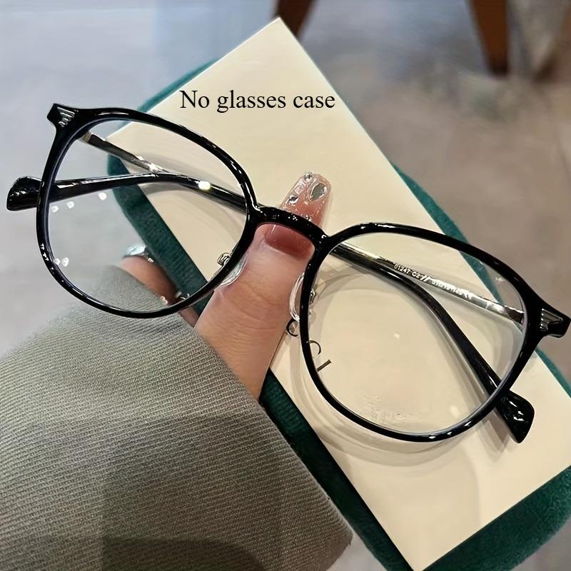 2PCS Anti- Radiation Eyeglasses for Female men Anti- Blue Lightweight Square Vintage Frames Blue Lightweight Coated Anti- Rad Glasses Stylish