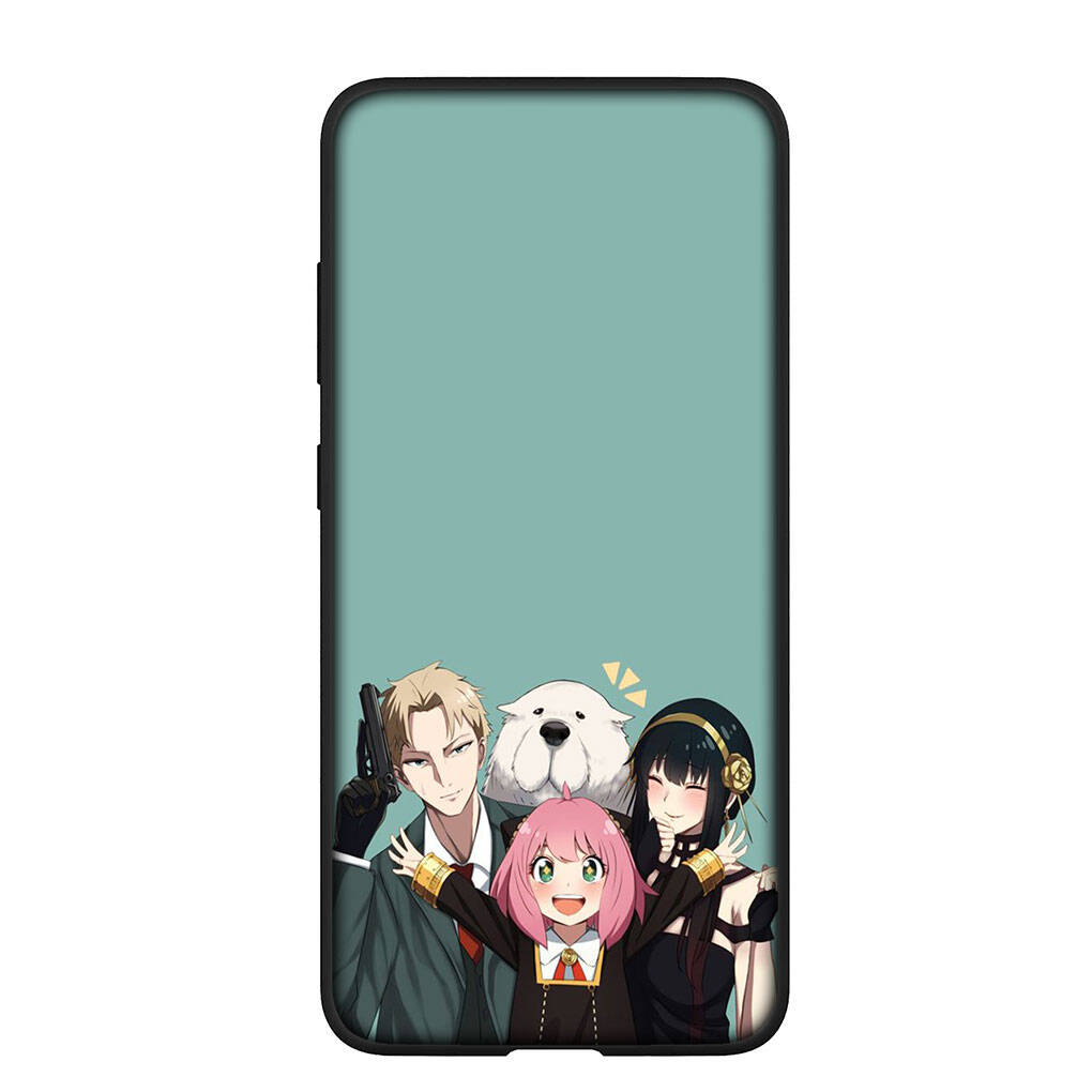 Phone Case for Samsung Galaxy S25 S23 S22 S24 Ultra FE S8 A05 A06 A15 A16 A36 A37 A35 A54 A55 A56 A57 A25 A26 A53 Anime Spy X Family Anya Forger Cover