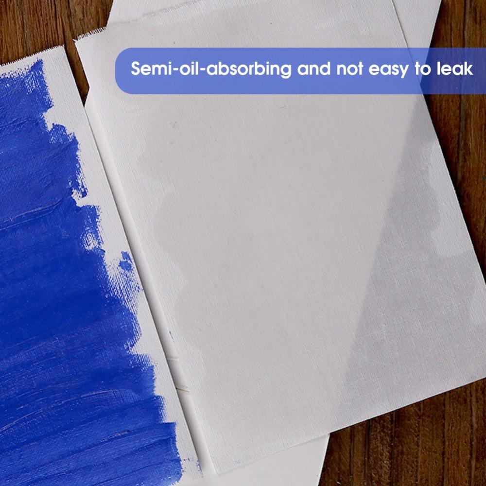 Cotton Material Acrylic Canvas Sheet 8.3 x 11.7in Oil Painting Paper Art Sketchbook Acrylic Art