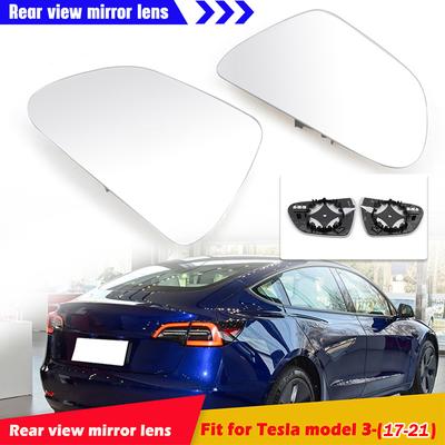 Reimendes Seiten-Rückspiegelglas Beheizt Beschlagfrei Türflügelspiegel Linse Passend Für Tesla Model 3 2017 - Auto