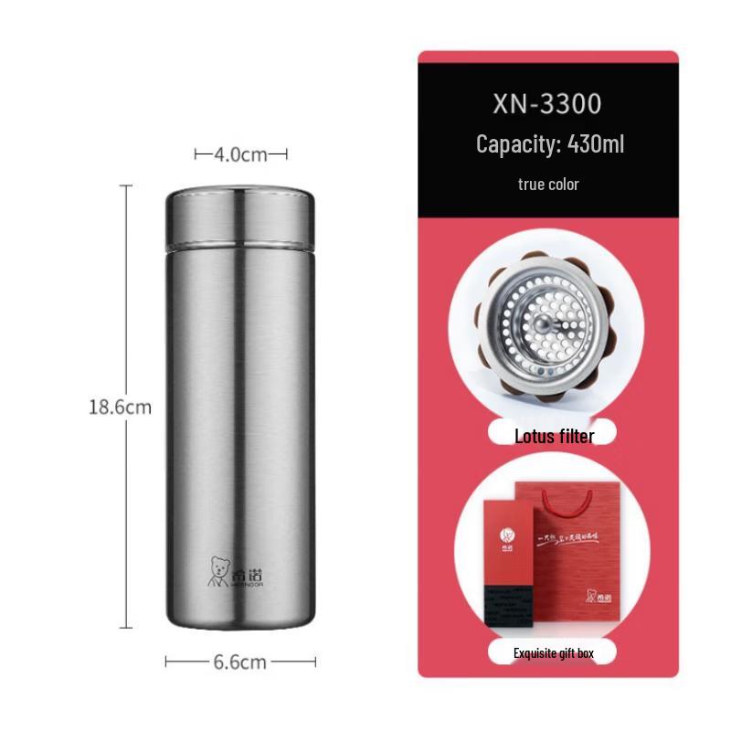 Sino Stainless Steel Thermal Mug with Tea Infuser